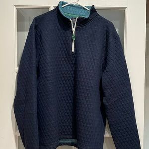 J Crew Quilted 1/4 zip
